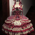 Girls Birthday Lolita Dress 2026 Spring Summer Women's Tube Top Bowknot Slim Pettiskirt Short Mini Party Dress Cosplay Costumes