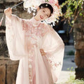 Pink Horse Face Skirt | Embroidered Hanfu Set | Ma Mian Skirt Spring Summer 2026