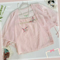 Pink Butterfly Hanfu Set | Embroidered Camisole Skirt | Sweet Fairy Cosplay Costume