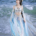 Olivegirl Original Exotic Embroidery Dance Costume Mermaid Princess Hanfu 2026 Goddess Summer Cosplay Costumes Sets Clothing