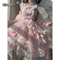 New Girls Birthday Lolita Dress 2026 Spring Summer Women's Tube Top Satin Bowknot Slim Pettiskirt Short Mini Party Dress