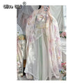 Olivegirl Hanfu Dress Original Tang Embroidery Hanfu Female Spring Fairy Air Drifting Cosplay Women's Clothes