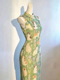 Olivegirl Elegant Dress Cheongsam Qipao Chinese Style Young Cat Playful Cute Sleeveless Slim Dress 2026 Women's Clothing