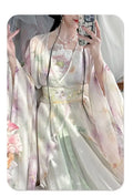 Olivegirl Hanfu Dress Original Tang Embroidery Hanfu Female Spring Fairy Air Drifting Cosplay Women's Clothes