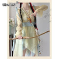 Xianxia Fairy Hanfu Dress | Sweet Ancient Chinese Cosplay Set | Summer Traditional