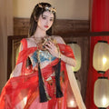 Dunhuang Feitian Hanfu Dress | Exotic Embroidery High-End Cosplay | Silk Road Fairy Set
