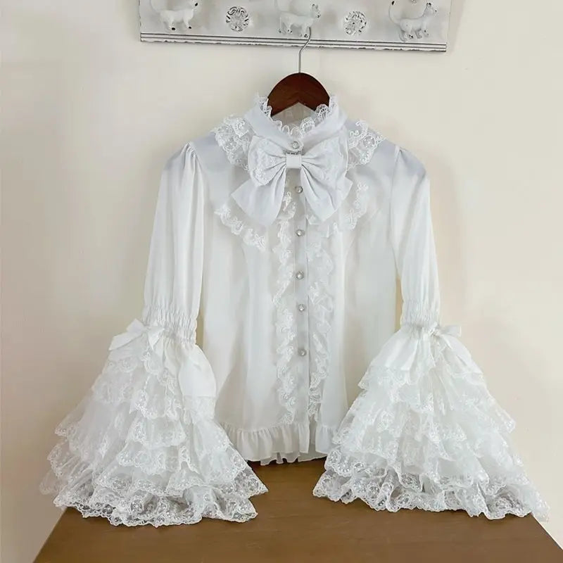 Girls Birthday Lolita Dress 2026 Spring Summer Women's Tube Top Bowknot Slim Pettiskirt Short Mini Party Dress Cosplay Costumes
