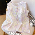 Chinese Style Vest Thin Sleeveless Top Heavy Industry Embroidery Summer New Stacked Wear Women's Summer Clothing