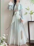 Olivegirl Original Hanfu Dress High-end Female Fairy Film TV Fairy Elegant Embroidery Daily Spring and Autumn Outfit Cosplay