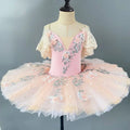Olivegirl Girls Tutu Dance Costume Stage Outfit for Children Ballet Recital Clothing Ballet Skirt Kids Ballet Performance Dress