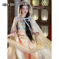 Dunhuang Feitian Hanfu Dress | Exotic Embroidery High-End Cosplay | Silk Road Fairy Set