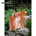 Olivegirl Original Hanfu Dress High-end Embroidered Fairy Spring Summer Women's Clothing Cosplay Traditional Chinese Clothing