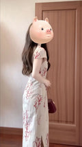 Olivegirl 2026 Summer Dress Chinese Retro Embroidered Cheongsams Improved Qipao Temperament One-piece Stunning Dress