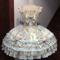Olivegirl Japanese Kawaii Lolita Jsk Dress Women Sweet Y2k Bow Lace Ruffles Princess Dress Ballet Girls CuteParty Mini Dresses