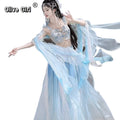 Olivegirl Original Exotic Embroidery Dance Costume Mermaid Princess Hanfu 2026 Goddess Summer Cosplay Costumes Sets Clothing
