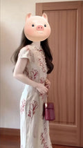 Olivegirl 2026 Summer Dress Chinese Retro Embroidered Cheongsams Improved Qipao Temperament One-piece Stunning Dress