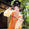 Olivegirl Hanfu Dress Original Han Tang Embroidery Chest length Skirt Set Chinese Hanfu Women's Clothing Spring Summer