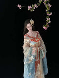 Warring States Hanfu Robe | Heavy Embroidery Cosplay Costume | Halloween & Carnival