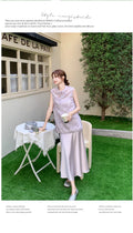 Olive Girl Qipao Cheongsam Embroidered Top Traditional Chinese Women's Clothing Set Summer Vest Sleeveless  Elegant Skirt Suit