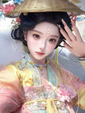 Olivegirl Hanfu Dress Embroidered Flower High-end Fairy Goddess Dress Set Cosplay