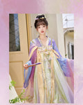 Olivegirl Exquisite Hanfu Dress Fairy Chest Length Green Dress Tang Embroidery Flower Women's Set Cosplay