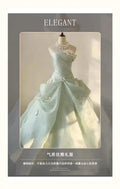 Olivegirl 2026 New High-end Strapless Women's Dress Mint Evening Dress Student Banquet Ceremony Host Performance Dress