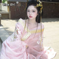 Yu Ji Hanfu Dress | High-End Intricate Embroidery | Ancient Chinese Fairy Cosplay Set
