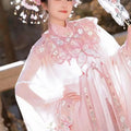 Pink Horse Face Skirt | Embroidered Hanfu Set | Ma Mian Skirt Spring Summer 2026