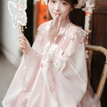 Pink Horse Face Skirt | Embroidered Hanfu Set | Ma Mian Skirt Spring Summer 2026
