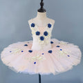 Olivegirl Girls Tutu Dance Costume Stage Outfit for Children Ballet Recital Clothing Ballet Skirt Kids Ballet Performance Dress