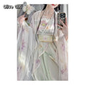 Olivegirl Hanfu Dress Original Tang Embroidery Hanfu Female Spring Fairy Air Drifting Cosplay Women's Clothes