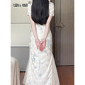 Olivegirl Jacquard Fabric Qipao Long Dress Chinese Cheongsams Exquisite Luxury High-end Elegant Temperament Women's Dress