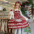 Girls Birthday Lolita Dress 2026 Spring Summer Women's Tube Top Bowknot Slim Pettiskirt Short Mini Party Dress Cosplay Costumes