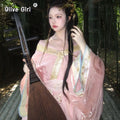 Yu Ji Hanfu Dress | High-End Intricate Embroidery | Ancient Chinese Fairy Cosplay Set