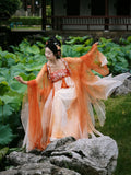 Olivegirl Original Hanfu Dress High-end Embroidered Fairy Spring Summer Women's Clothing Cosplay Traditional Chinese Clothing