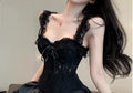 Olivegilr Sexy Women's Top Hotsweet Girl Lace Backless Collarbone Camisole Vest Women's Tee Spring Summer Slim Sleeveless Top