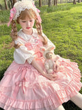 Olivegirl Harajuku Lolita Gothic Halter Dresses JSK Sexy Off Shoulder Long Sleeve Vestidos Mujer 2026 Slim Waist Bow Dress
