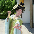Summer Hanfu Dress | Tang Dynasty Embroidered Fairy Cosplay | Lightweight Set