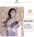 Tang Dynasty Hanfu Dress | Chest-Length Skirt | Floral Fairy Cosplay Set